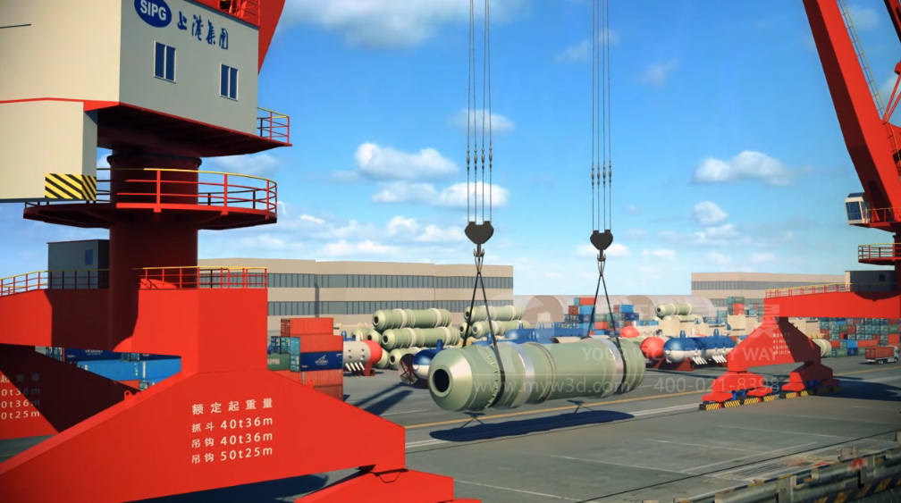 工業(yè)機械三維動畫 工業(yè)機械三維動畫