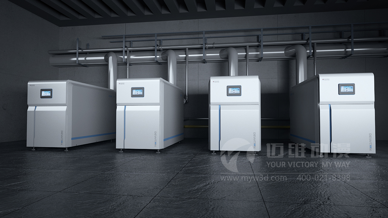 全預混冷凝鍋爐三維動畫演示！(圖2)