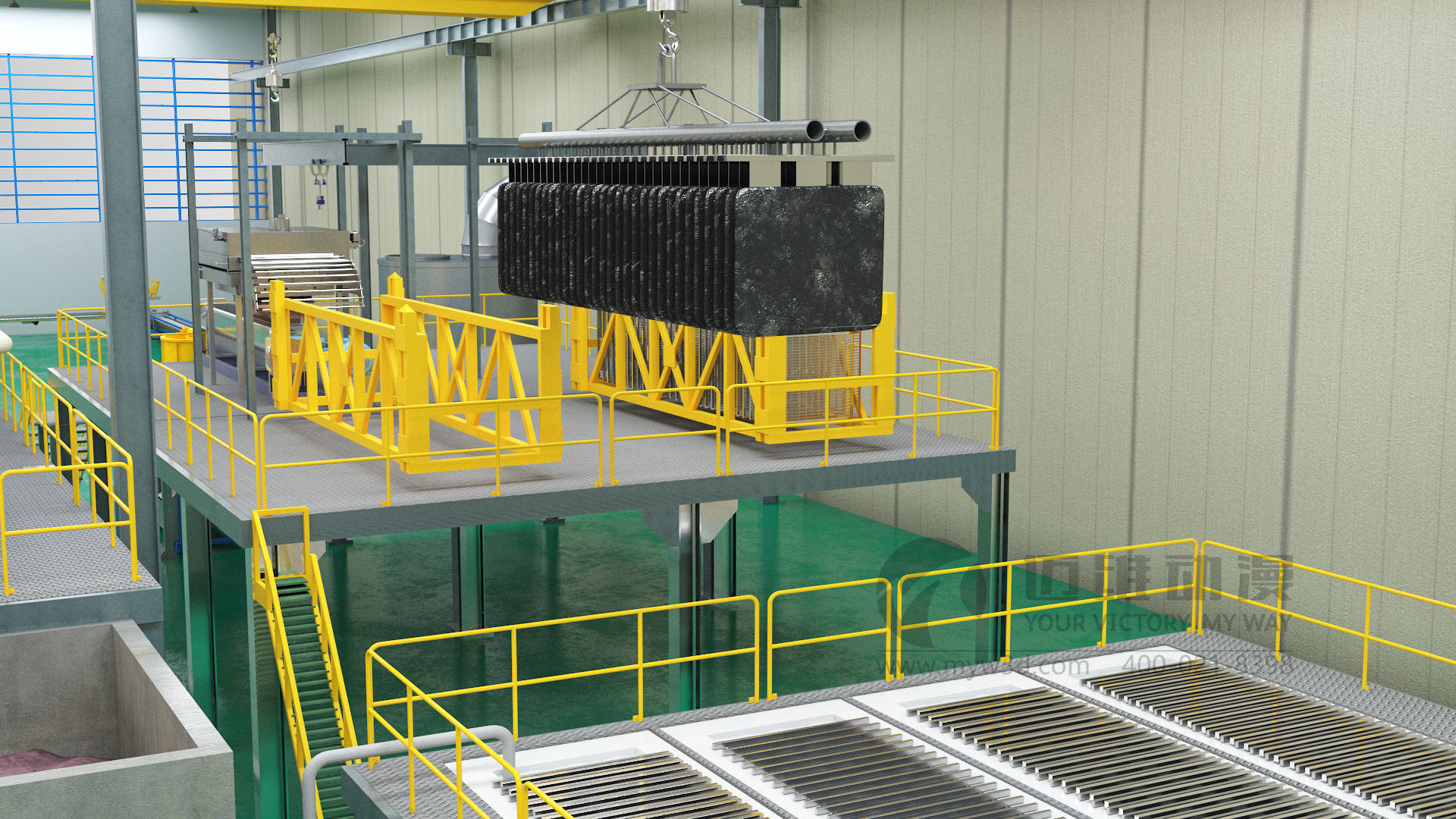 邁維告訴你！鉛酸電池回收工藝三維動(dòng)畫制作(圖1)