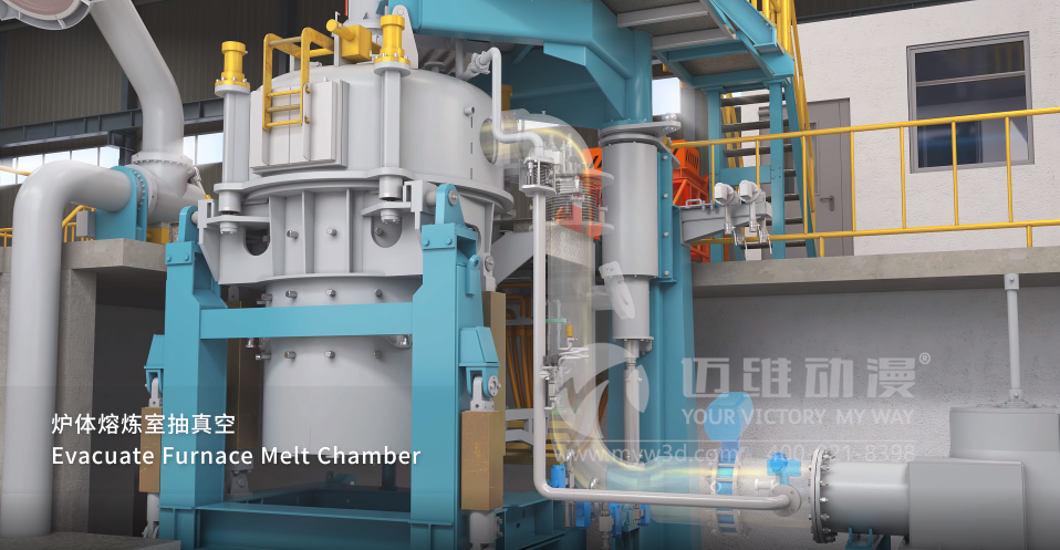 真空脫氣爐模塊化設計三維動畫(圖2) 真空脫氣爐模塊化設計三維動畫(圖2)