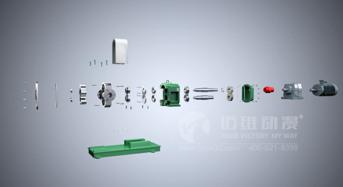 三維動畫在機械產(chǎn)品宣傳展現(xiàn)方面的優(yōu)勢有哪些？(圖1)