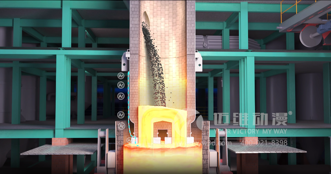 工業(yè)三維動(dòng)畫，帶你感受不一樣的冶金熔煉工藝流程！(圖1)