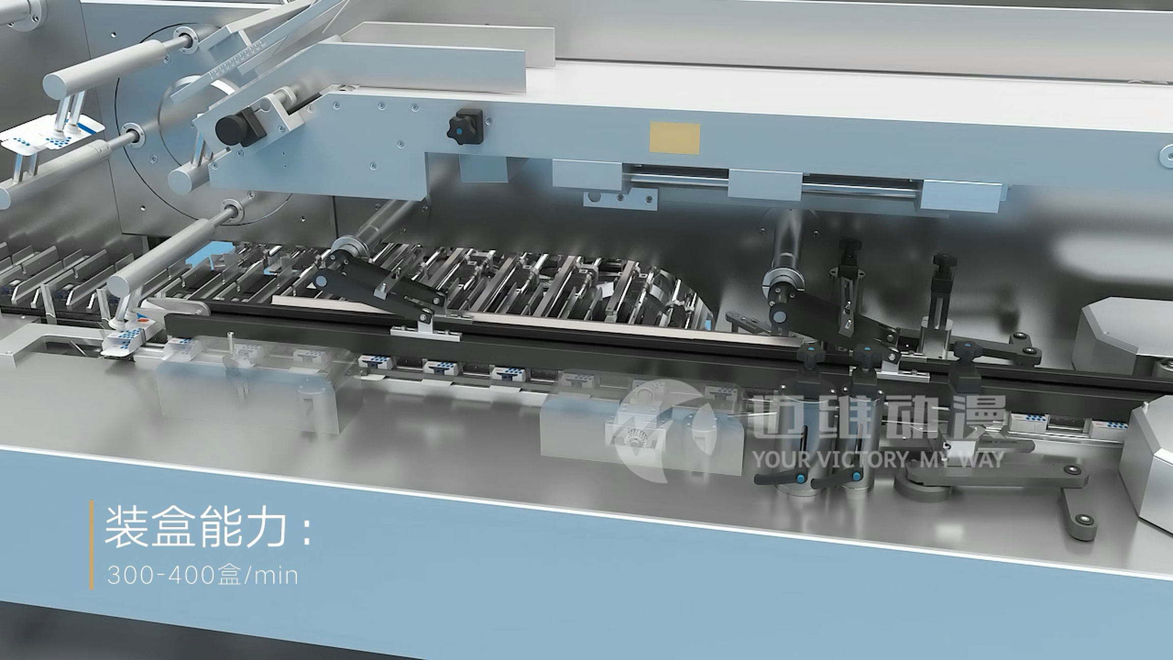 制藥包裝機(jī)械生產(chǎn)線三維動(dòng)畫(huà)展示(圖3) 制藥包裝機(jī)械生產(chǎn)線三維動(dòng)畫(huà)展示(圖3)