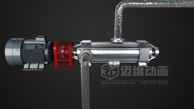 自平衡型耐磨多級(jí)離心泵三維動(dòng)畫展示(圖3) 自平衡型耐磨多級(jí)離心泵三維動(dòng)畫展示(圖3)