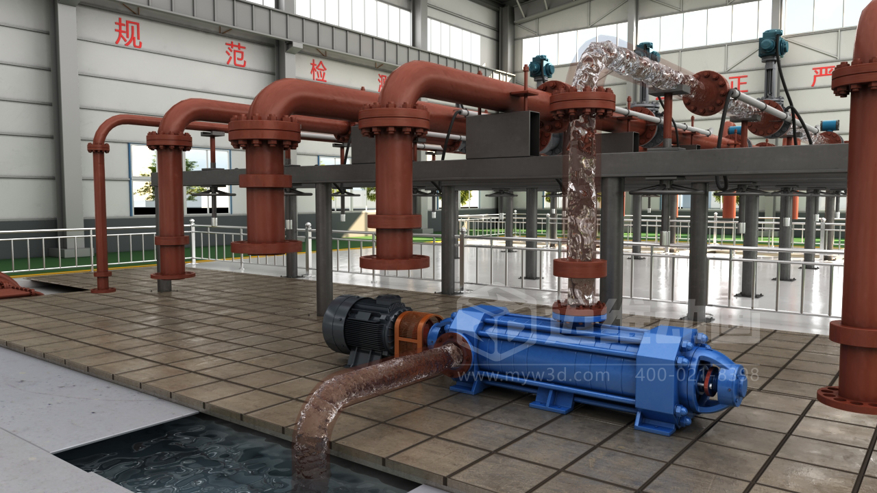 自平衡型耐磨多級(jí)離心泵三維動(dòng)畫展示(圖4) 自平衡型耐磨多級(jí)離心泵三維動(dòng)畫展示(圖4)
