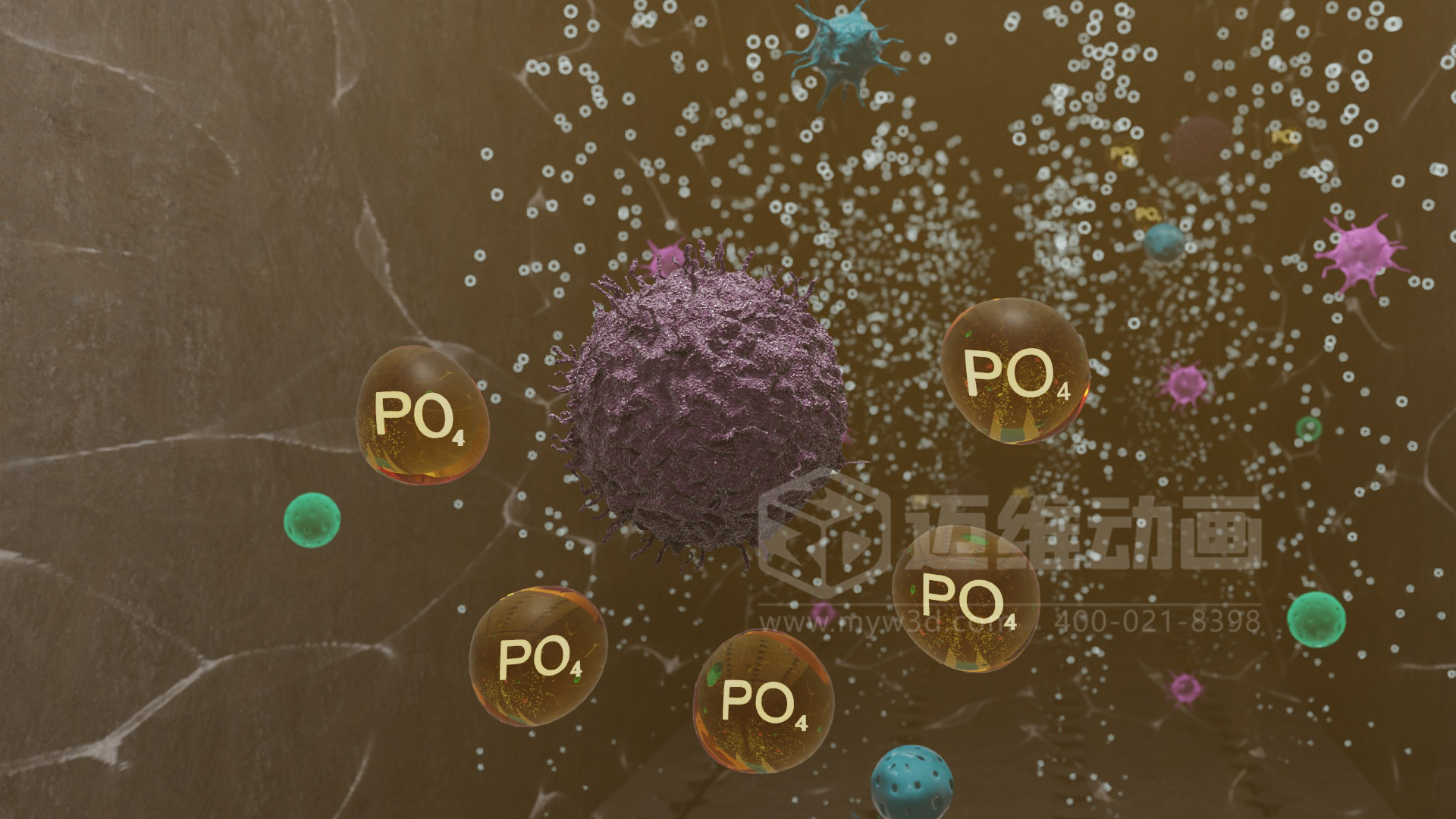 工業(yè)三維動(dòng)畫(huà)制作,企業(yè)展示市政污水處理技術(shù)的得力宣傳展示工具！(圖2)
