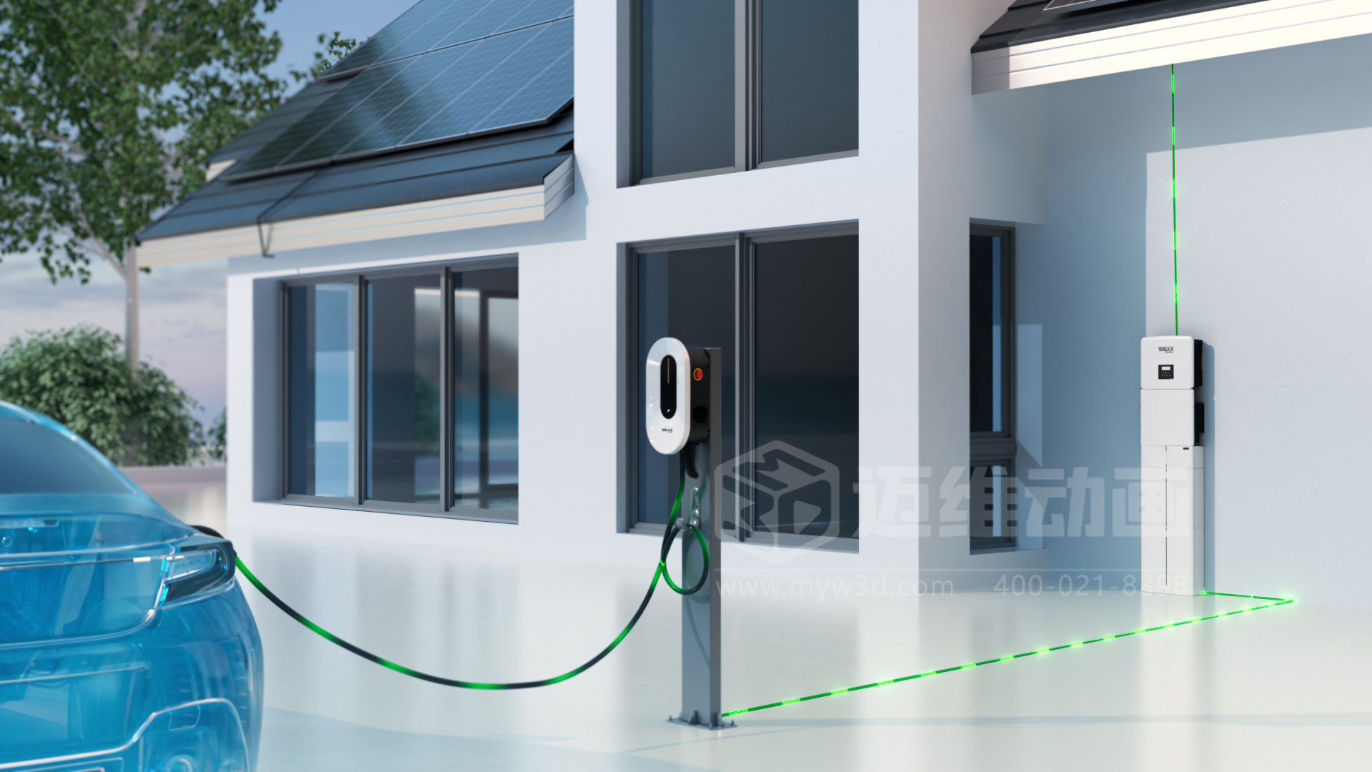 充電樁三維動畫展示(圖1) 充電樁三維動畫展示(圖1)