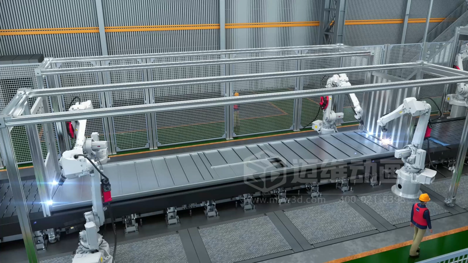 生產(chǎn)線三維動(dòng)畫(huà)在企業(yè)產(chǎn)品工藝流程展現(xiàn)有哪些優(yōu)勢(shì)?(圖1) 生產(chǎn)線三維動(dòng)畫(huà)在企業(yè)產(chǎn)品工藝流程展現(xiàn)有哪些優(yōu)勢(shì)?(圖1)