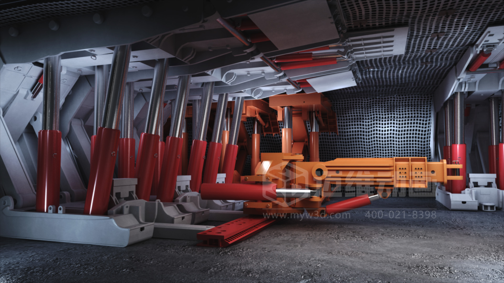 礦用井下支架拆卸安裝施工三維動(dòng)畫(huà)展示(圖1) 礦用井下支架拆卸安裝施工三維動(dòng)畫(huà)展示(圖1)