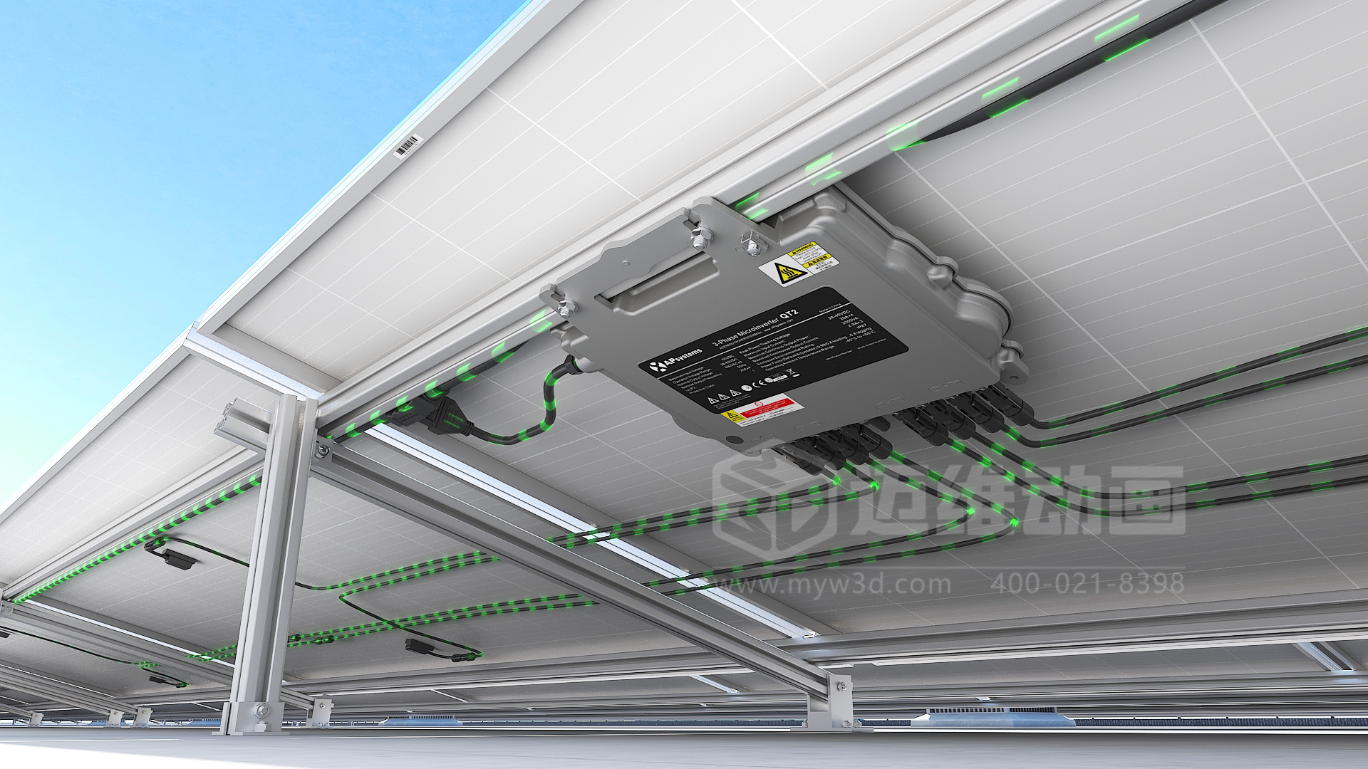 逆變器安裝三維動畫演示，產(chǎn)品安裝細節(jié)盡在掌握！(圖2)