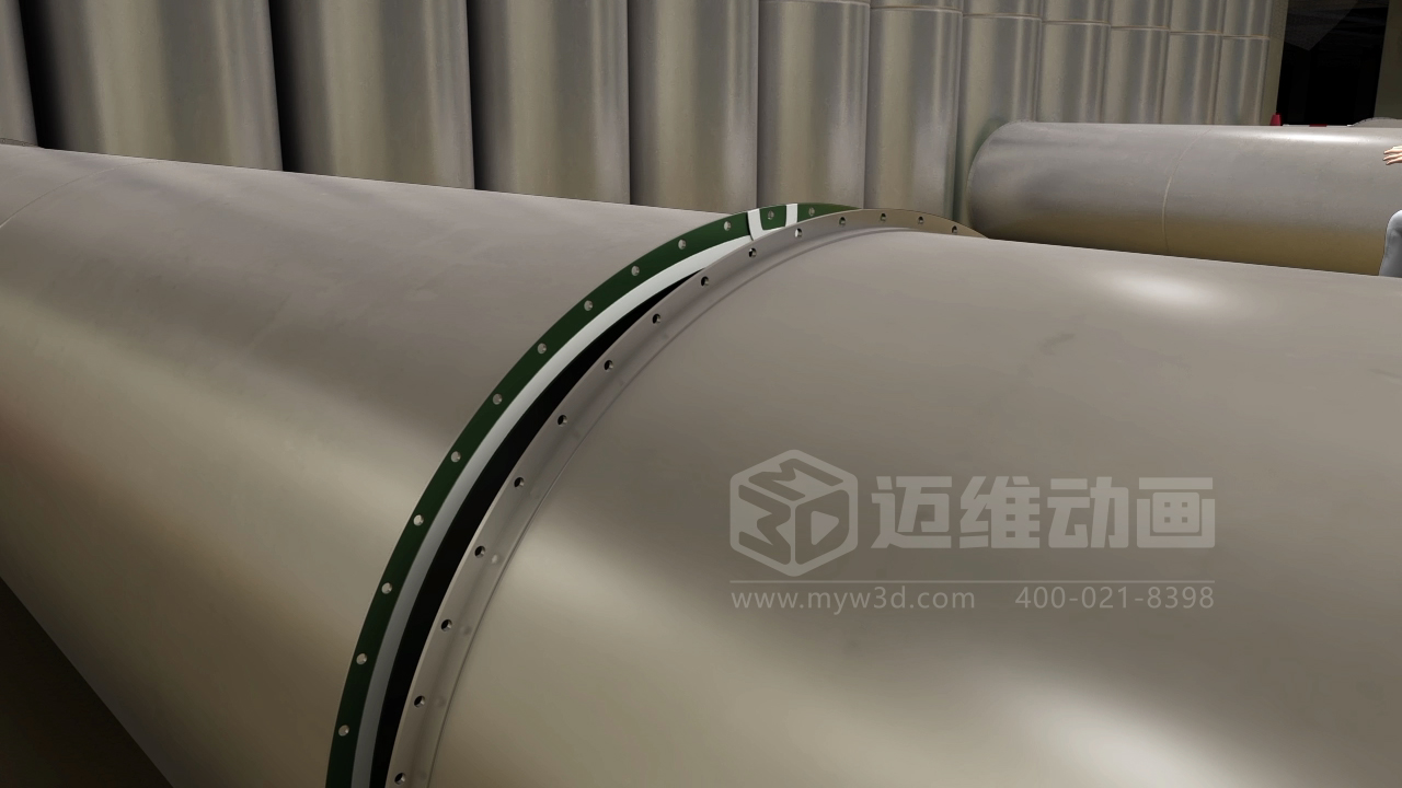 工藝排氣系統(tǒng)工程施工三維動畫展示(圖3) 工藝排氣系統(tǒng)工程施工三維動畫展示(圖3)