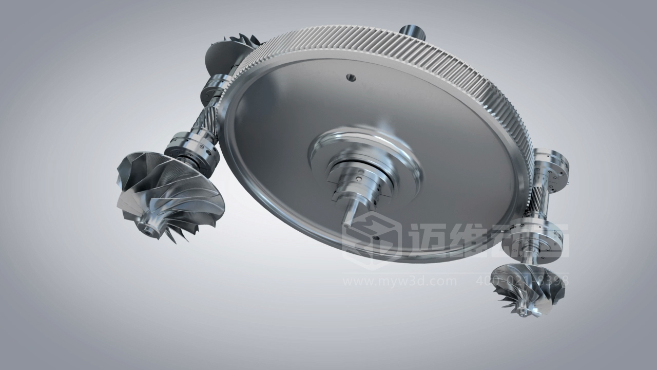 壓縮機工作原理三維動畫：離心式空壓機營銷的 “致勝法寶”！(圖1)