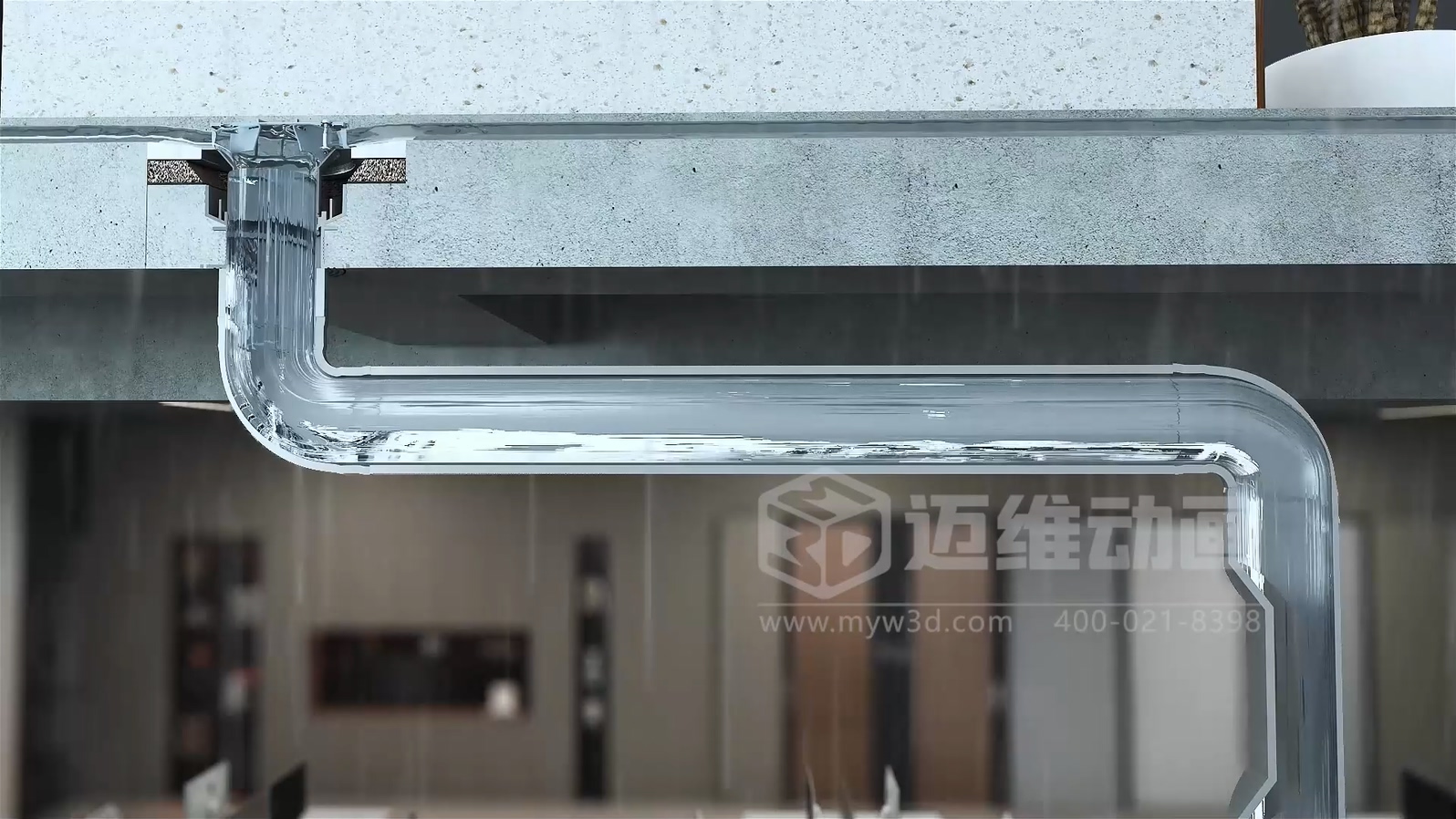 傳統(tǒng)營(yíng)銷(xiāo)已 Out！三維動(dòng)畫(huà)助力虹吸雨水管道系統(tǒng)強(qiáng)勢(shì)出圈，秒變吸睛爆款(圖4)