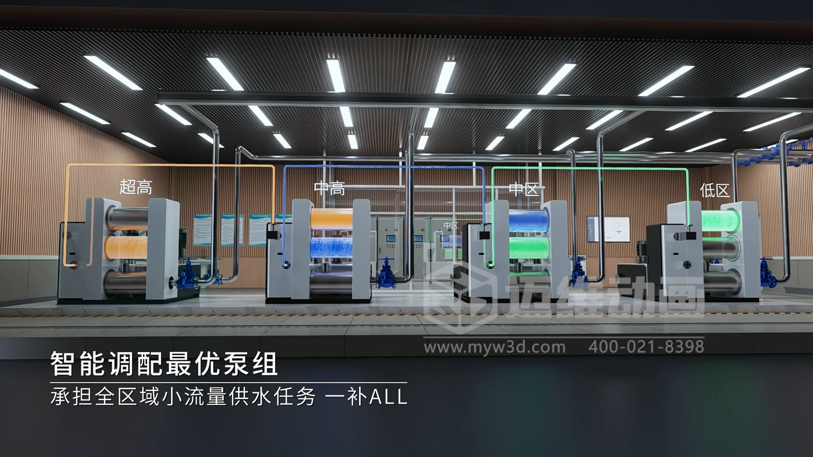 三罐式無負(fù)壓供水設(shè)備三維動畫:解鎖二次供水可視化新未來(圖2) 三罐式無負(fù)壓供水設(shè)備三維動畫:解鎖二次供水可視化新未來(圖2)