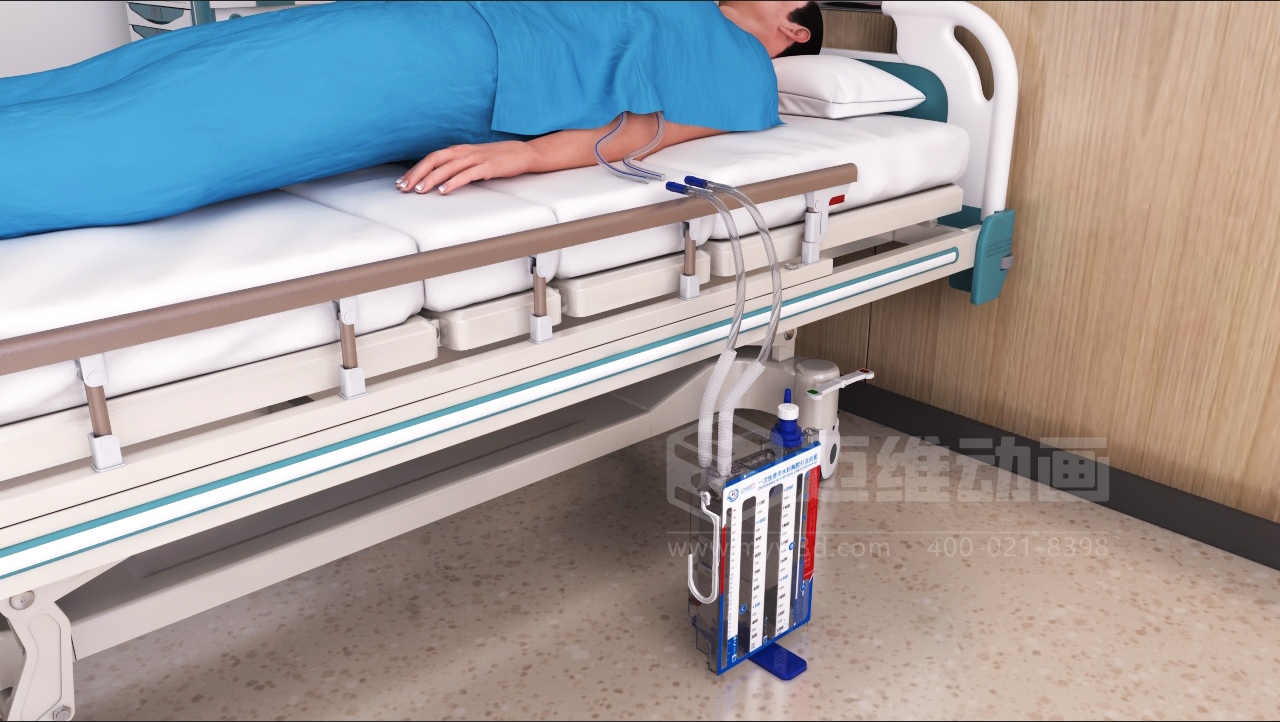 臨床應用新范式三維動畫深度呈現(xiàn)胸腔引流裝置，助力醫(yī)療技術(shù)高效落地!(圖3)