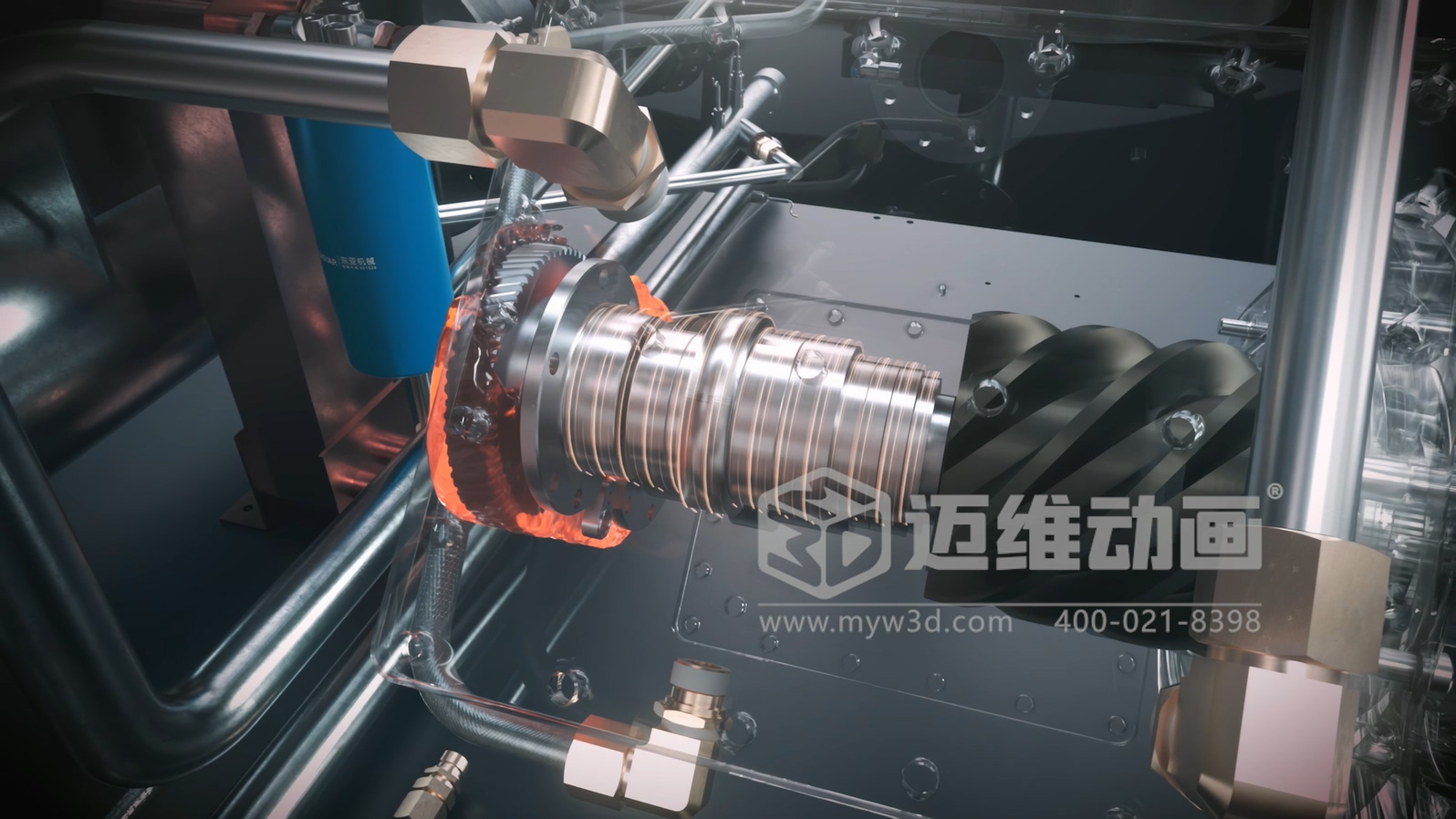 看案例說(shuō)話：某頭部空壓機(jī)品牌用三維動(dòng)畫，拿下千萬(wàn)訂單的秘密！(圖8)