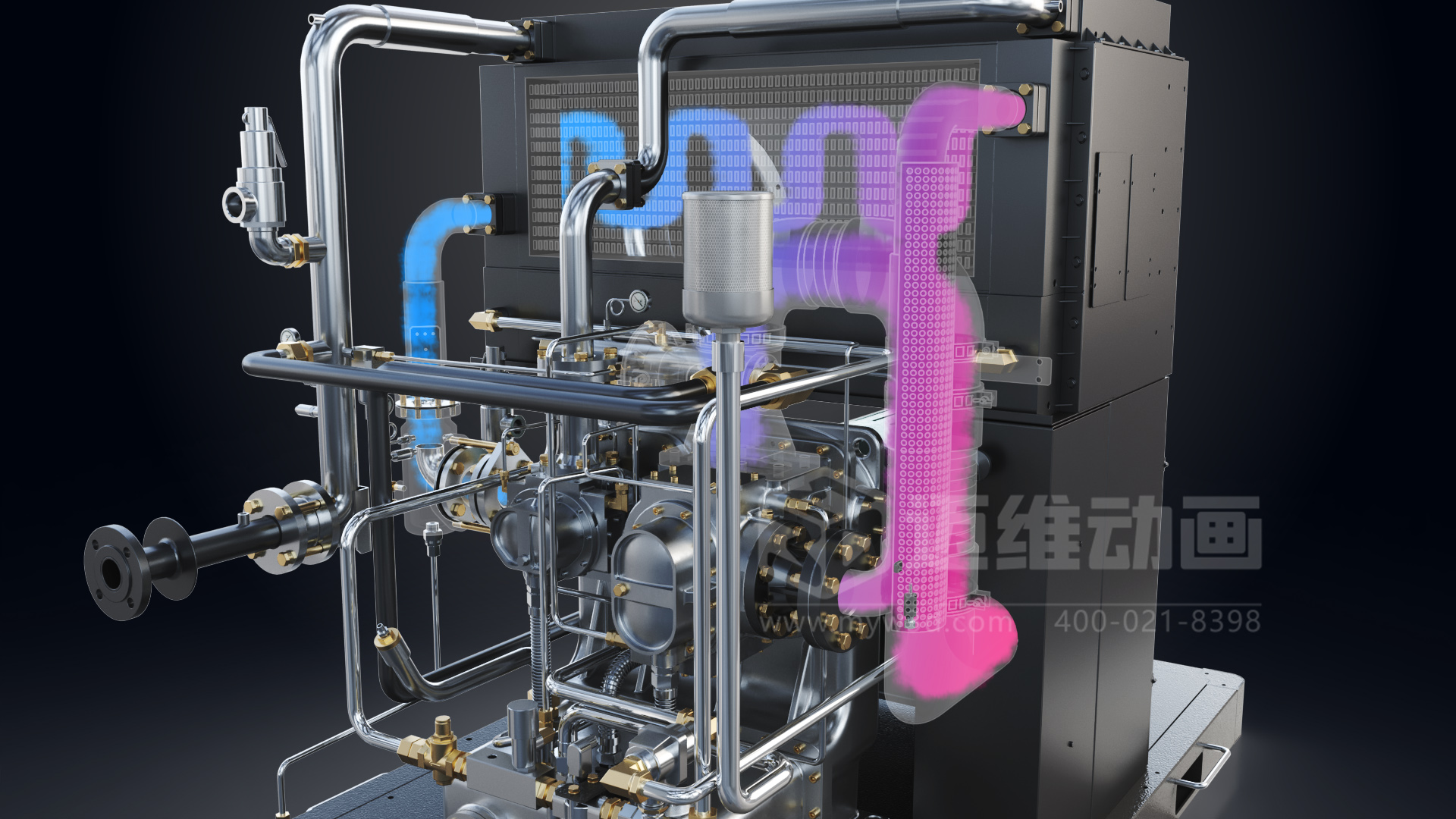 看案例說(shuō)話：某頭部空壓機(jī)品牌用三維動(dòng)畫，拿下千萬(wàn)訂單的秘密！(圖13)
