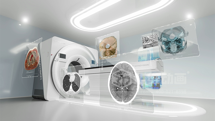 靜態(tài)CT 原理三維動(dòng)畫(huà)(圖5) 靜態(tài)CT 原理三維動(dòng)畫(huà)(圖5)