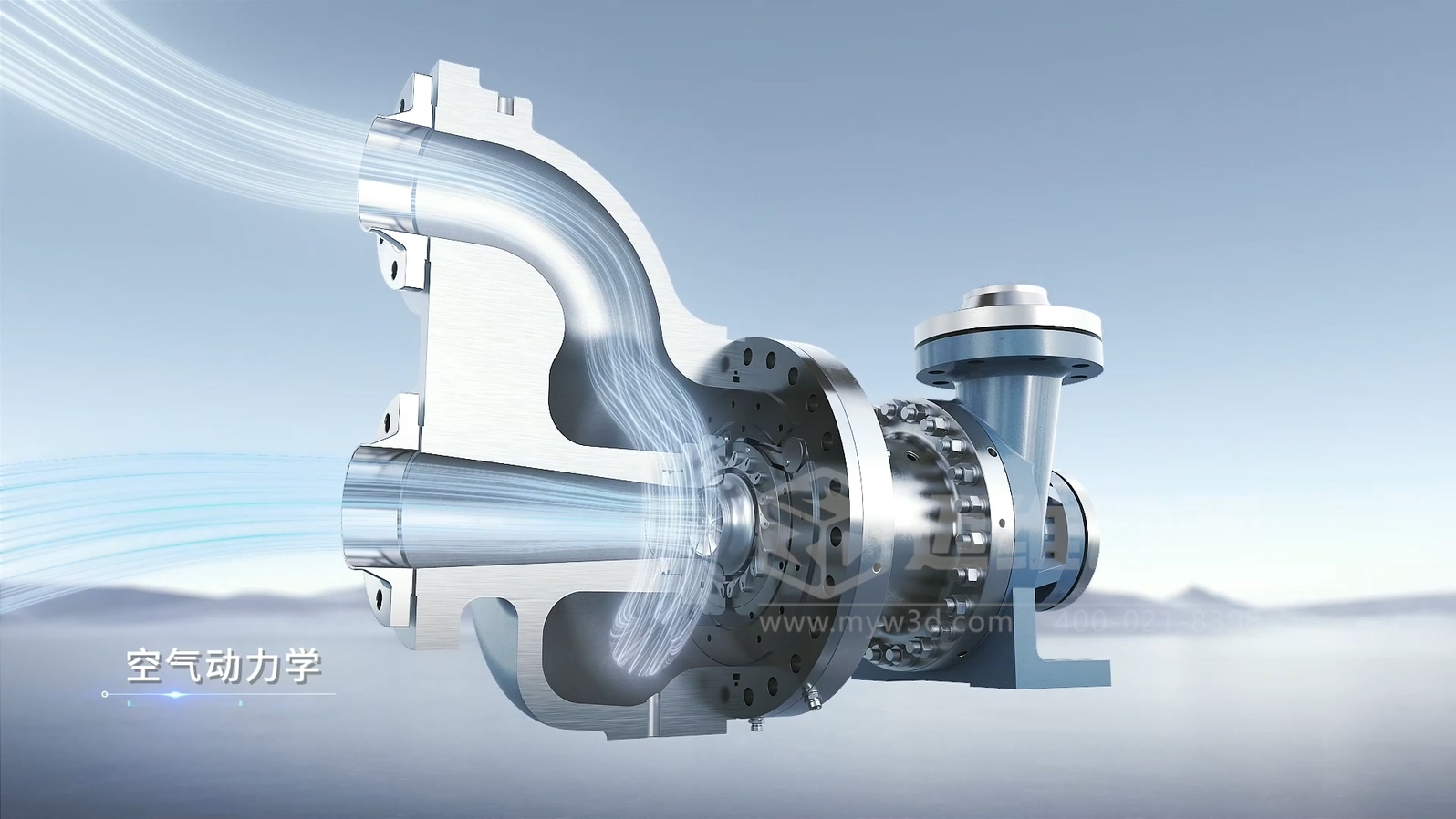 鋼鐵齒輪的能量密碼：3D 動(dòng)畫(huà)解鎖透平膨脹機(jī)工作原理的視覺(jué)密鑰！(圖2)