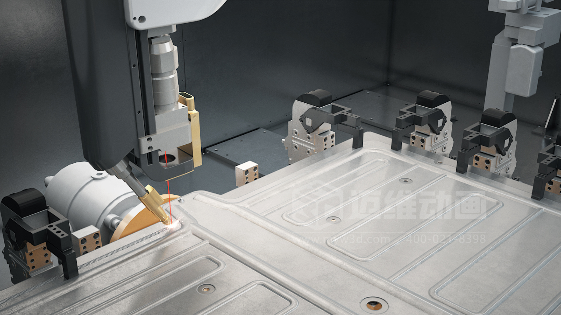 別再空想智慧工廠！工業(yè)自動化三維動畫帶您看透每一個運轉細節(jié)(圖3)