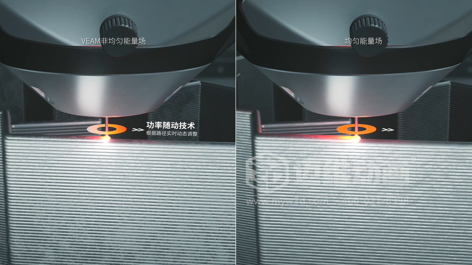 想讓客戶秒懂你的 3D 打印機(jī)？用三維動(dòng)畫展示激光送絲設(shè)備生產(chǎn)工藝，接單更輕松(圖5)