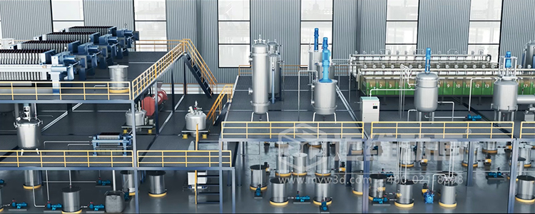 稀缺金屬循環(huán)再生過(guò)程優(yōu)化平臺(tái)三維動(dòng)畫(huà)(圖2) 稀缺金屬循環(huán)再生過(guò)程優(yōu)化平臺(tái)三維動(dòng)畫(huà)(圖2)