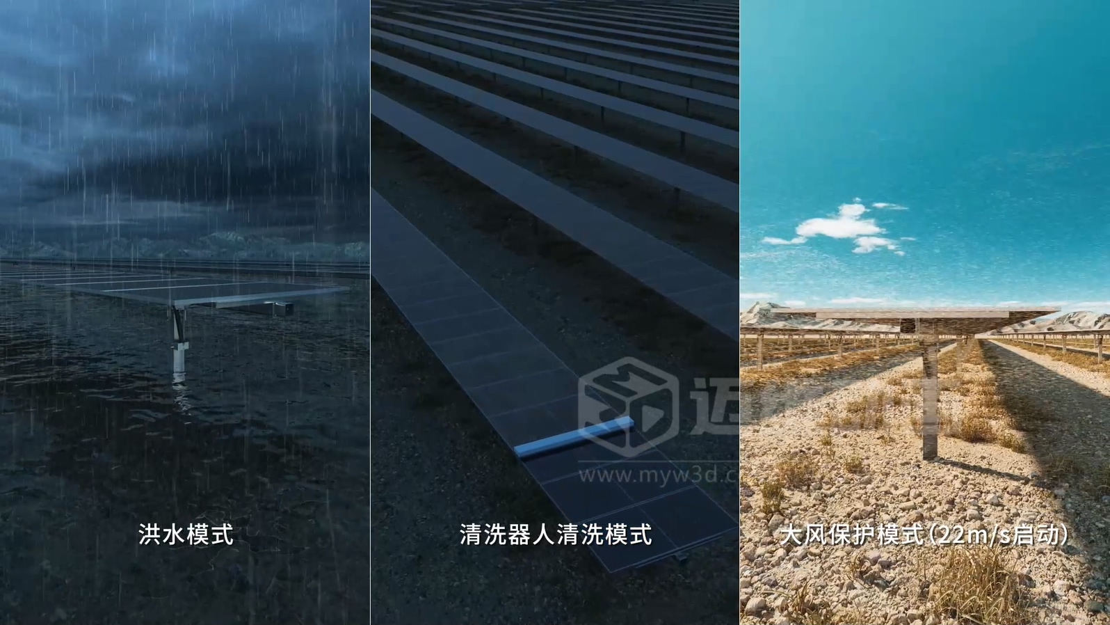 光伏支架企業(yè)營(yíng)銷(xiāo)破局：從 “文字說(shuō)” 到 “動(dòng)畫(huà)看”，跟蹤支架 3D 動(dòng)畫(huà)讓技術(shù)傳遞效率翻 3 倍(圖3)