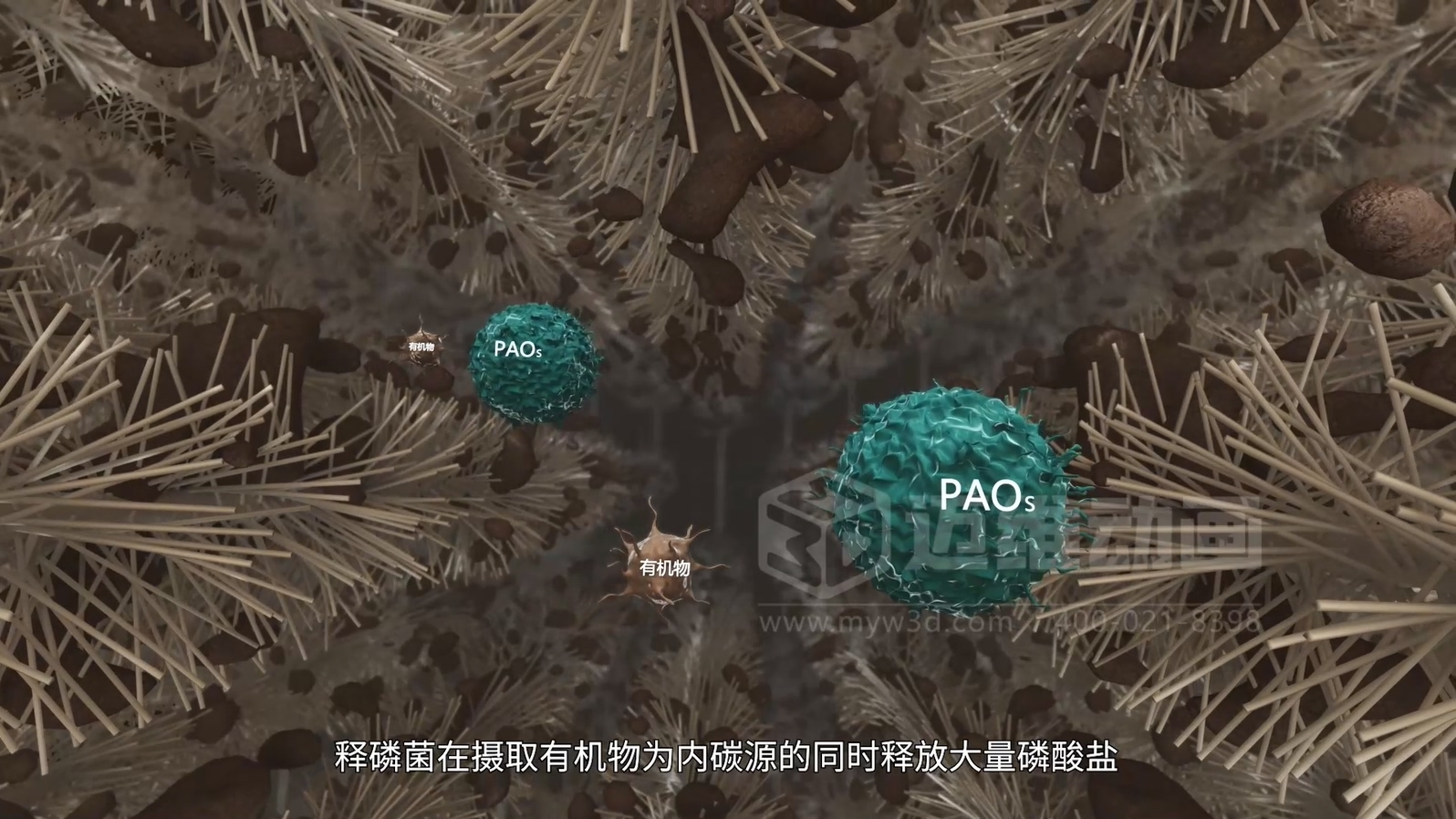 驚爆！三維動畫全方位展示鄉(xiāng)鎮(zhèn)污水一體化處理工藝，環(huán)保企業(yè)機遇來襲(圖4)