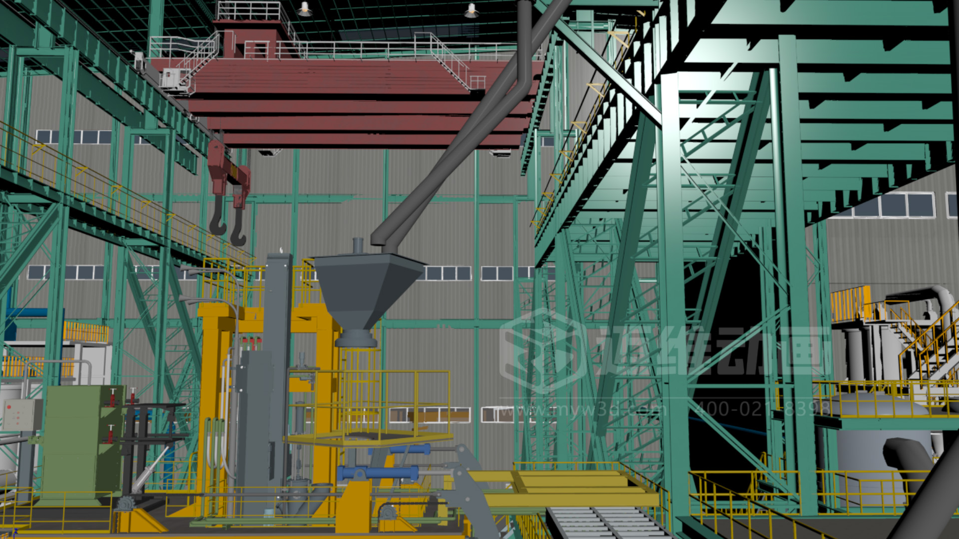 從閱兵場到數(shù)字場：大型生產(chǎn)線三維逆向建模，復(fù)刻“大國重器”的硬核之美(圖11)