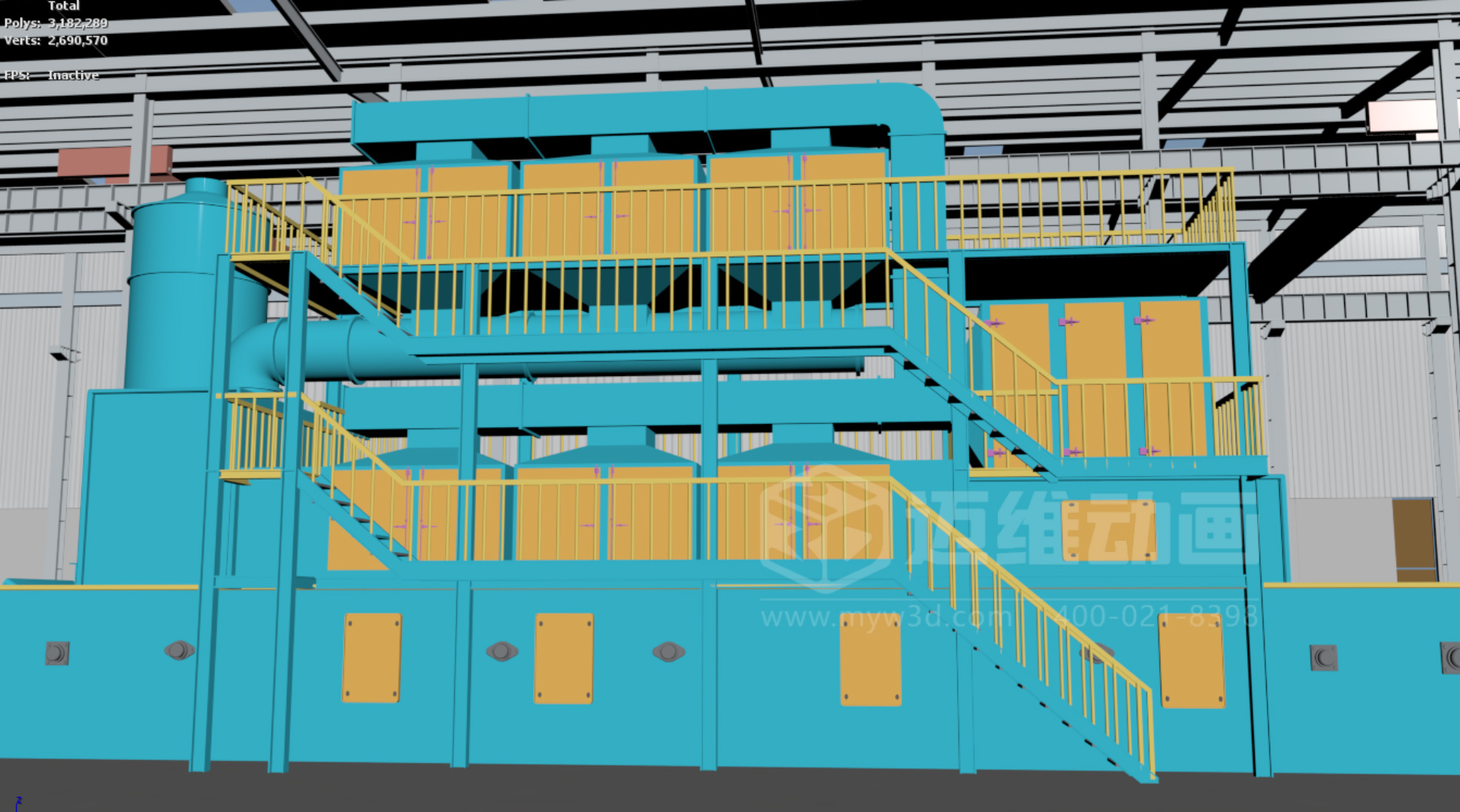 從閱兵場到數(shù)字場：大型生產(chǎn)線三維逆向建模，復(fù)刻“大國重器”的硬核之美(圖21)