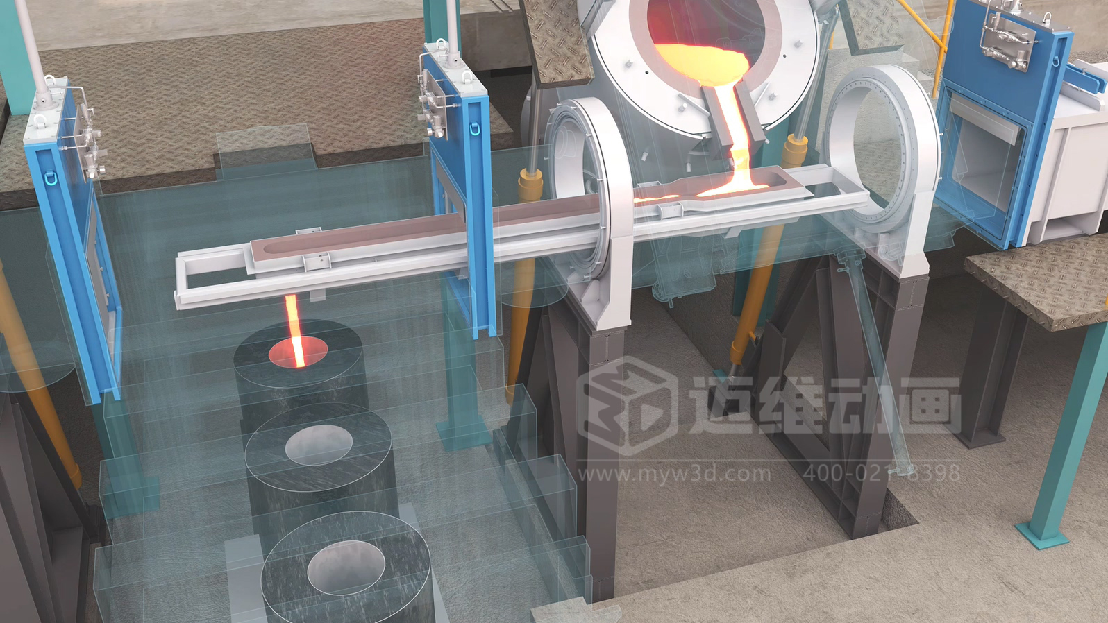 特冶裝備的核心技術(shù)“看不見”？三維動(dòng)畫讓每一個(gè)創(chuàng)新點(diǎn)都‘?dāng)S地有聲’！(圖10)