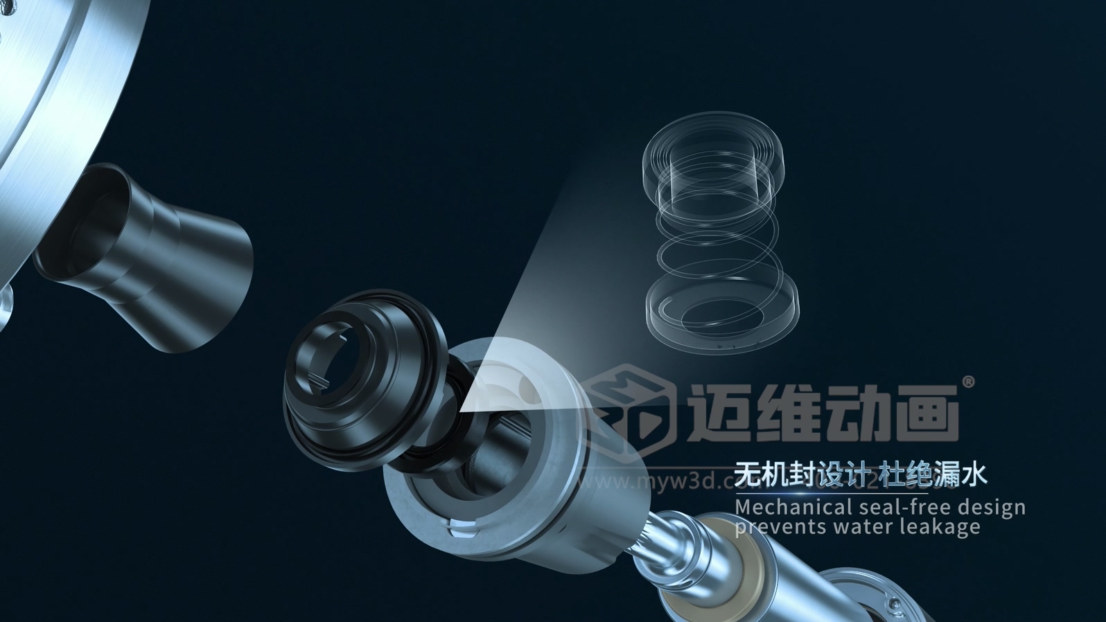 智能高速深井泵三維動(dòng)畫(圖3) 智能高速深井泵三維動(dòng)畫(圖3)